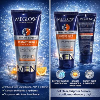 MEGLOW SKIN CARE EXPERT INSTANT GLOW FACE WASH
